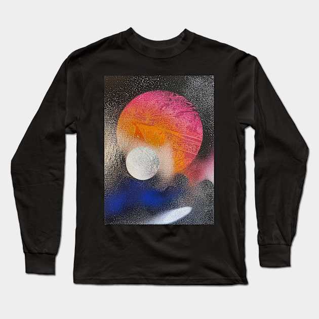 The Nebula Wave Long Sleeve T-Shirt by Always Look Up